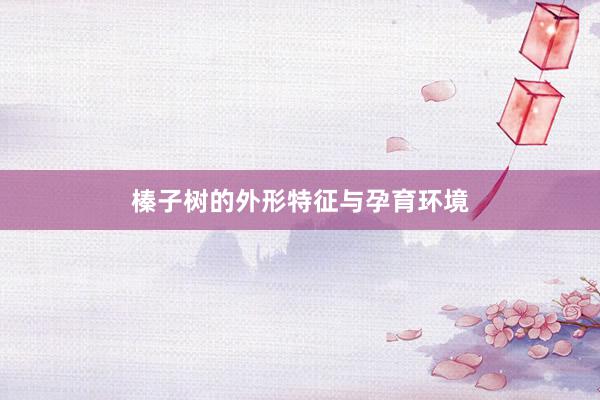 榛子树的外形特征与孕育环境